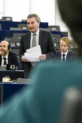 Photo 19: EP plenary session - Conflict of interest and protection of the EU budget in the Czech Republic