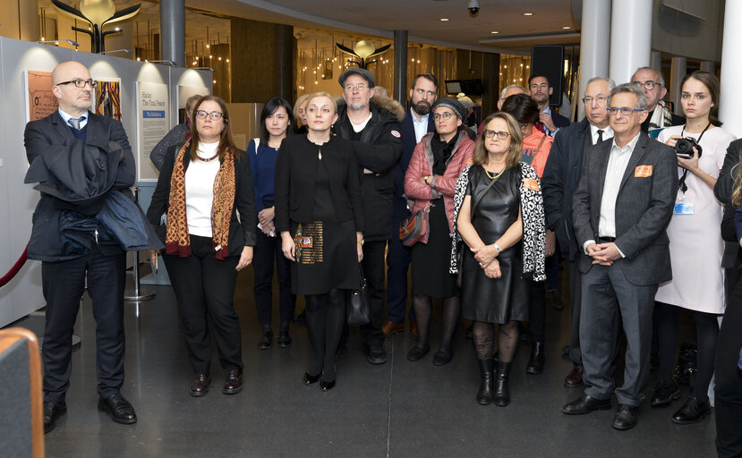 Valokuva 9: Opening ceremony of the exhibition 'Hadar: The Final Peace'