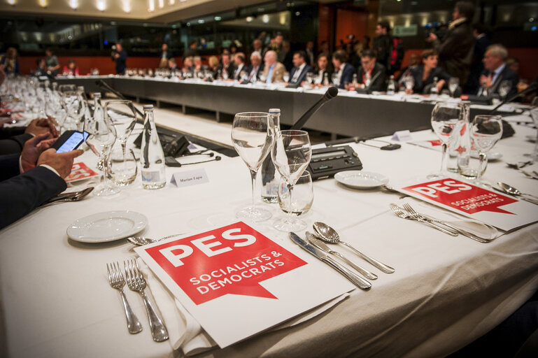 Fotografija 3: XI PES Congress in Lisbon - kick off EU election race with Frans Timmermans as lead candidate