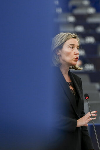 Fotografia 3: EP plenary session- Joint debate - European Foreign, Security and Defence Policy (Article 36 TEU)