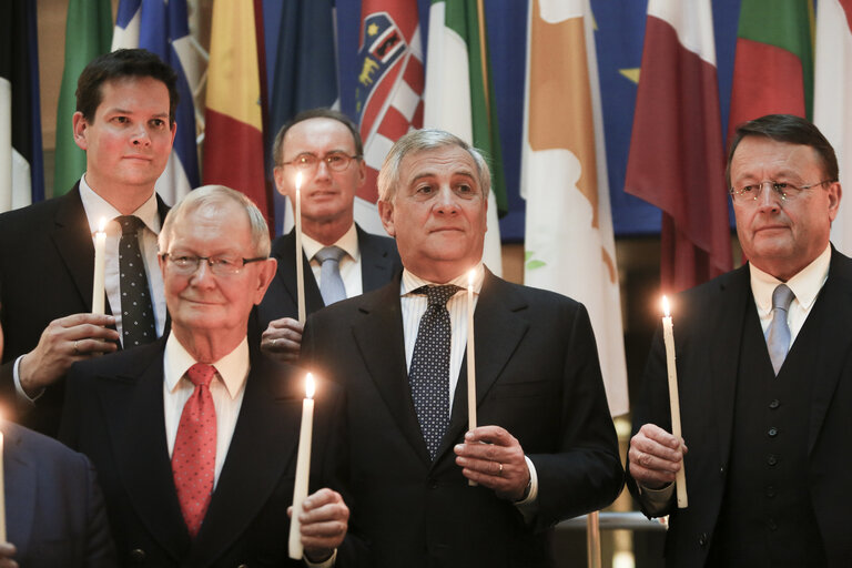 Foto 3: Handover ceremony of the Flame of Peace of Bethlehem