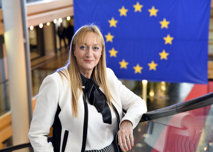 Valokuva 9: Marlene MIZZI in the EP in Strasbourg