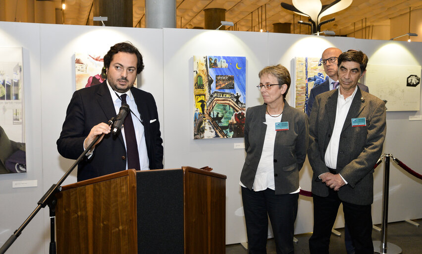 Valokuva 2: Opening ceremony of the exhibition 'Hadar: The Final Peace'