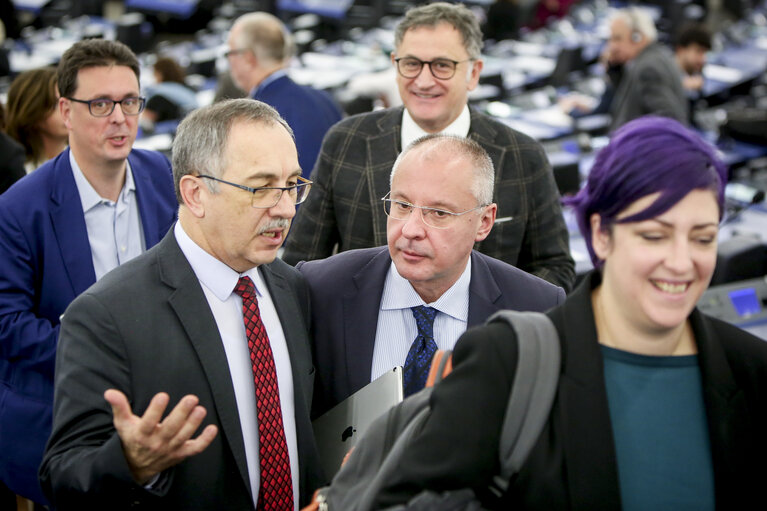 Fotó 1: Sergey STANISHEV in the EP in Strasbourg