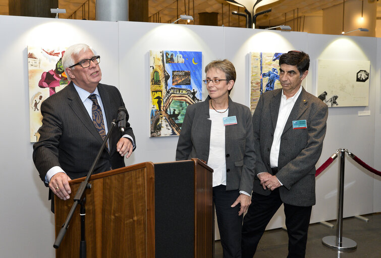 Opening ceremony of the exhibition 'Hadar: The Final Peace'