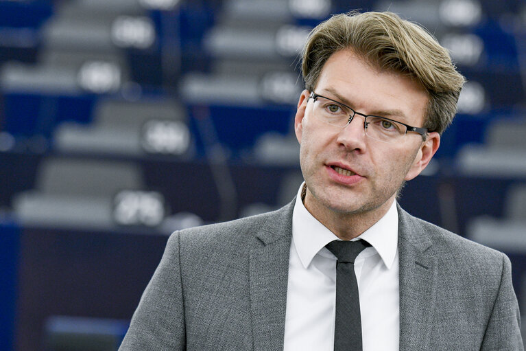 Daniel CASPARY in the EP in Strasbourg