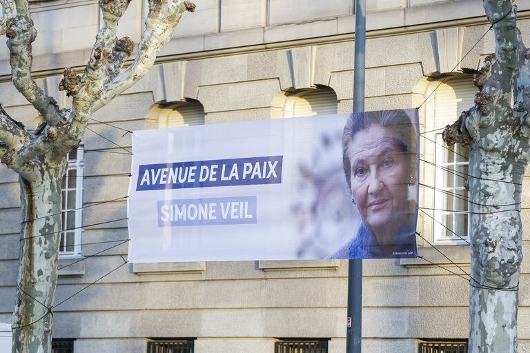 Inauguration of Avenue Simone Veil