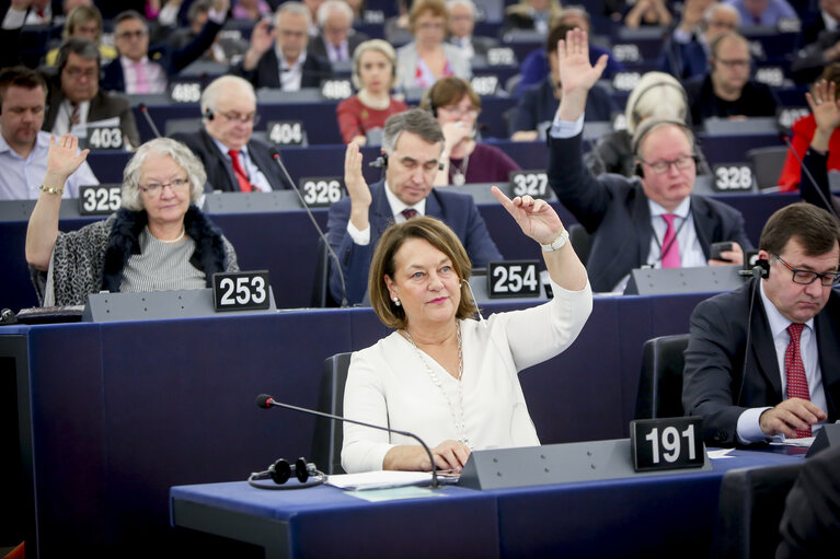 Photo 2 : Nathalie GRIESBECK in the EP in Strasbourg