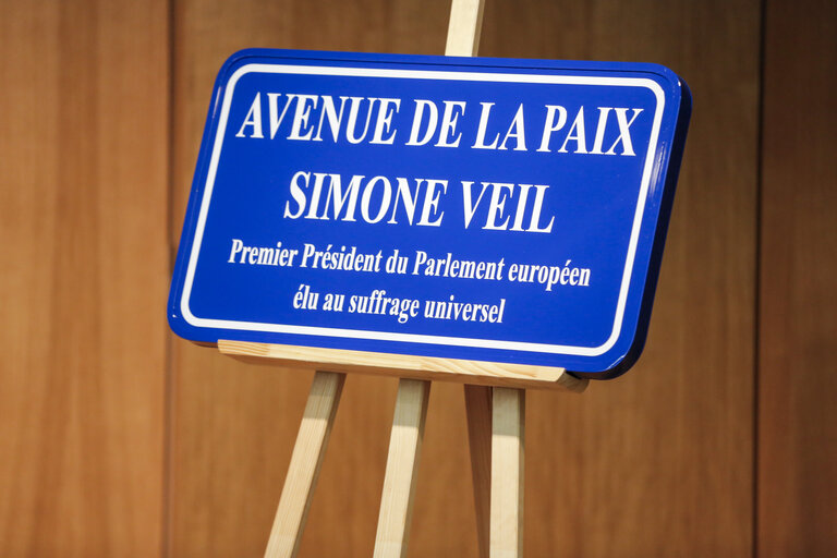 Inauguration of Avenue Simone Veil