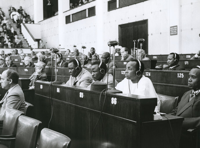 Nuotrauka 10: Preparatory meeting of the EPA with African and Madagascan states in Rome, January 24-26 1961