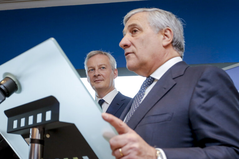 Fotografi 7: Fiscal agreement with French Minister of the Economy and Finance