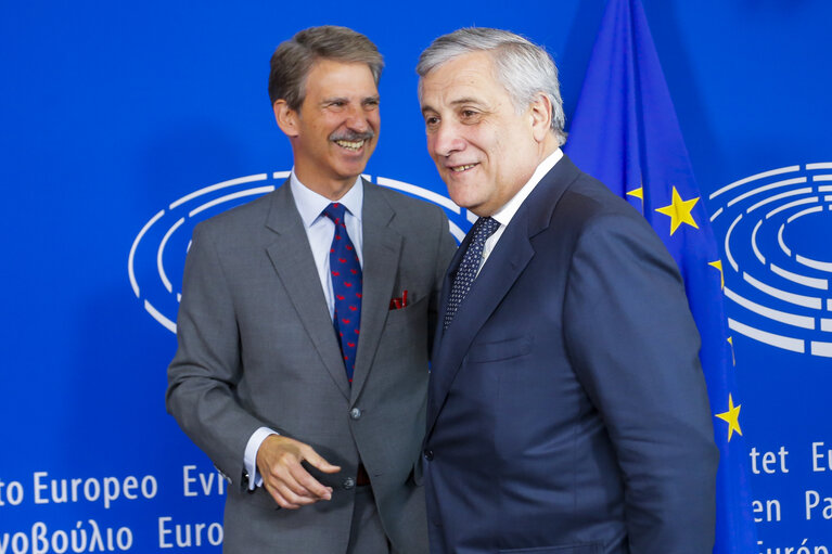 Fotografie 2: Antonio TAJANI, EP President meets with Jose Ignacio SALAFRANCA SANCHEZ-NEYRA