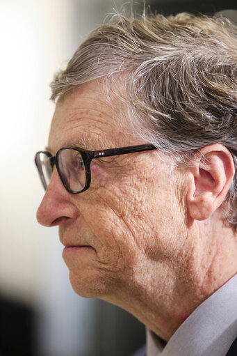 Fotografie 7: Antonio TAJANI - EP President meets with Meeting with Bill Gates, co-chair of the Bill & Melinda Gates Foundation