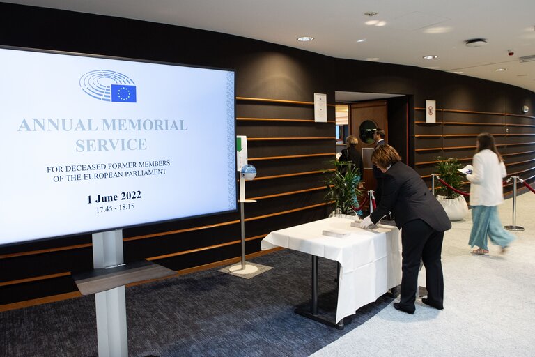 Zdjęcie 32: Memorial Service for deceased Members and Former Members of the European Parliament