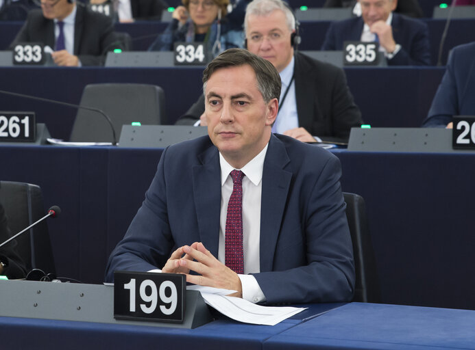 David McALLISTER in the EP in Strasbourg