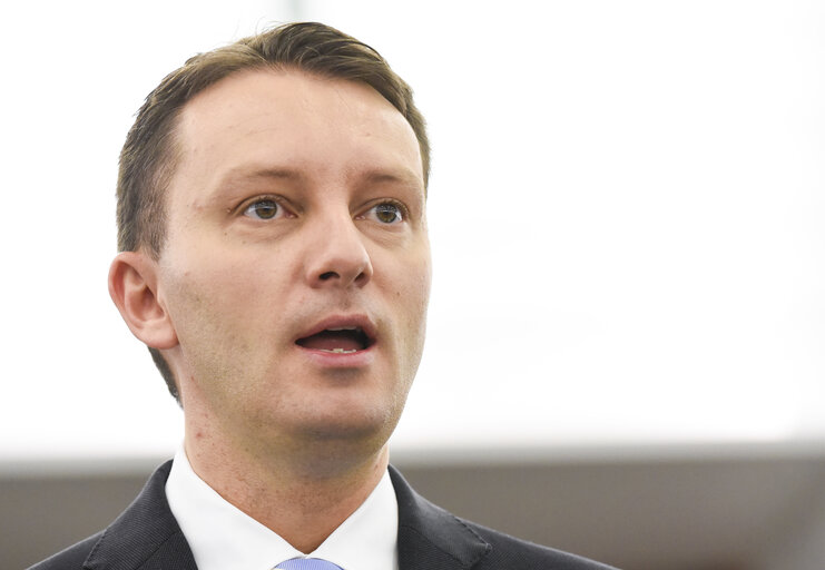 Fotografia 4: Siegfried MURESAN in the EP in Strasbourg