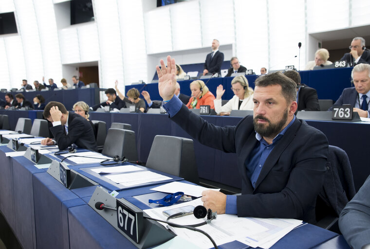 Billede 1: Jozsef NAGY in the EP in Strasbourg