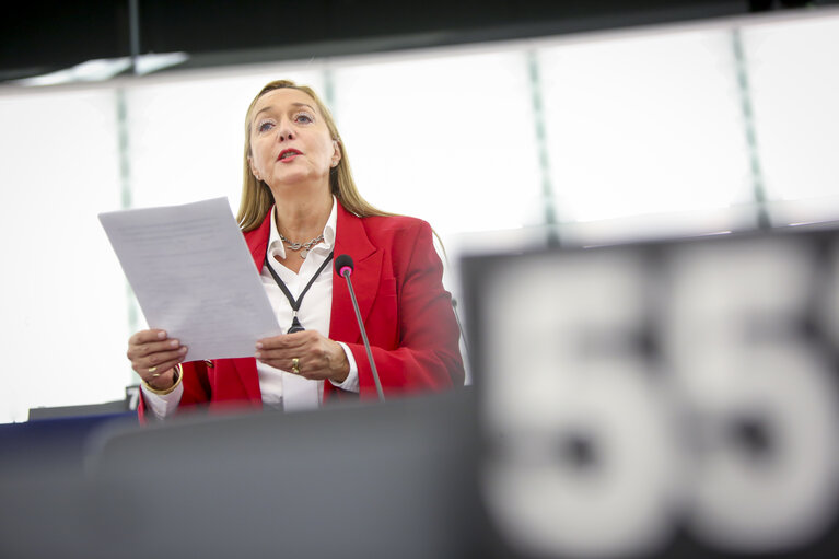 Fotografia 3: Marlene MIZZI in the EP in Strasbourg