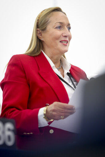 Marlene MIZZI in the EP in Strasbourg