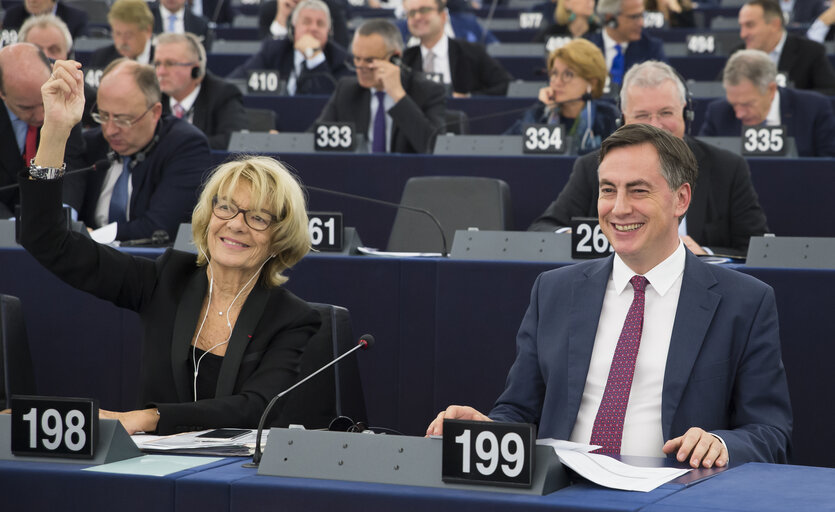 Foto 4: David McALLISTER in the EP in Strasbourg