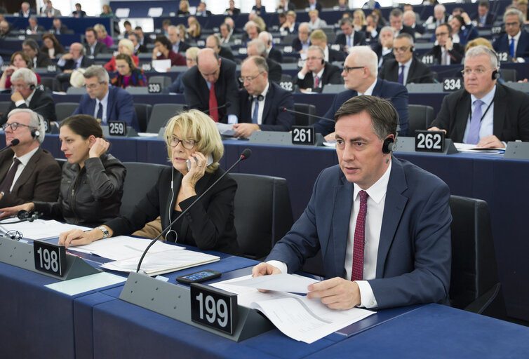 David McALLISTER in the EP in Strasbourg
