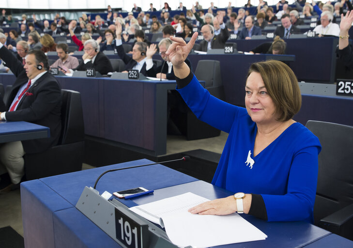 Снимка 5: Nathalie GRIESBECK in the EP in Strasbourg