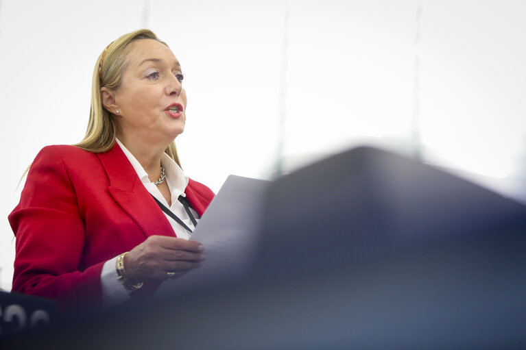 Marlene MIZZI in the EP in Strasbourg