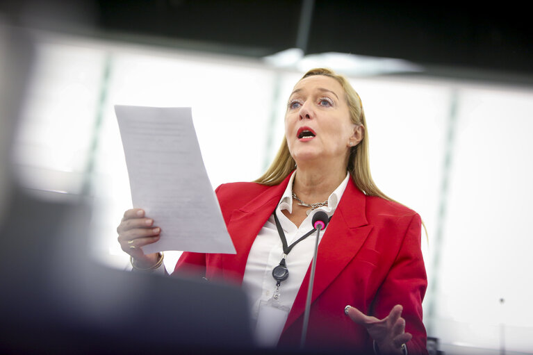 Valokuva 5: Marlene MIZZI in the EP in Strasbourg