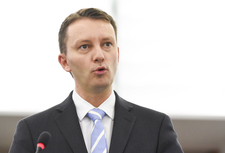 Siegfried MURESAN in the EP in Strasbourg