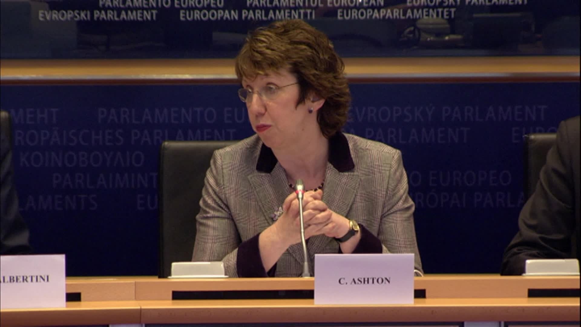 European External Action Service: extracts from the statements by Catherine ASHTON, EC Vice-President /EU High Representative