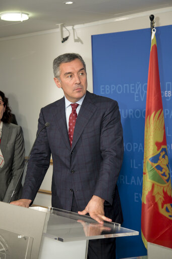 Valokuva 3: Meeting BUZEK with DJUKANOVIC, Montenegro Prime Minister