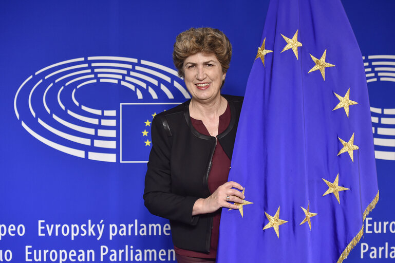 Φωτογραφία 3: Maria RODRIGUES in the EP in Brussels