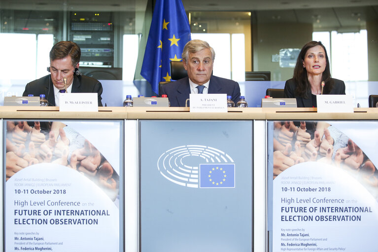 Fotografie 20: High-level Conference : The Future of International Election Observation