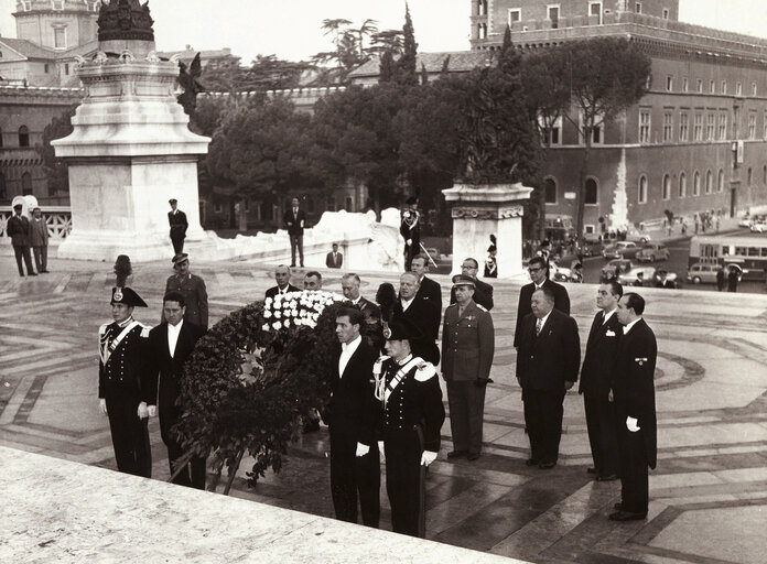 Hans Furler in Rome