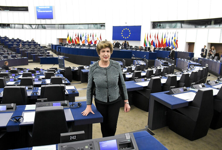 Fotografija 11: Maria Joao RODRIGUES in the EP in Strasbourg