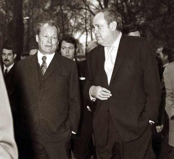 Billede 1: Various pictures of Willy BRANDT 1960-73