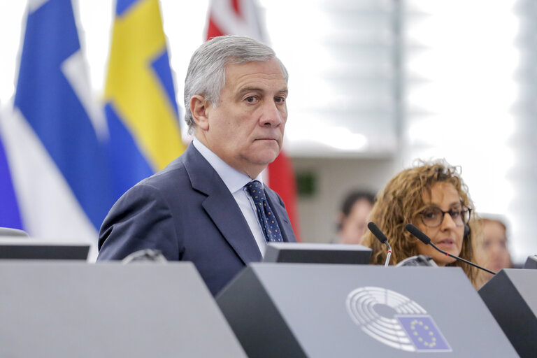 Fotografi 7: EP plenary session. Debate on Conclusions of the European Council meeting of 17 and 18 October 2018