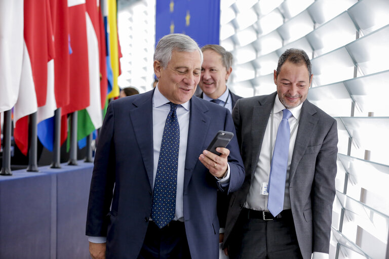 Fotografi 1: EP plenary session. Debate on Conclusions of the European Council meeting of 17 and 18 October 2018