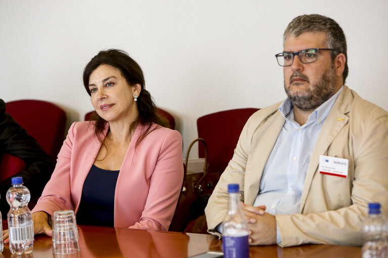 Foto 5: Visit of a delegation of the Spanish Parliament to the EP