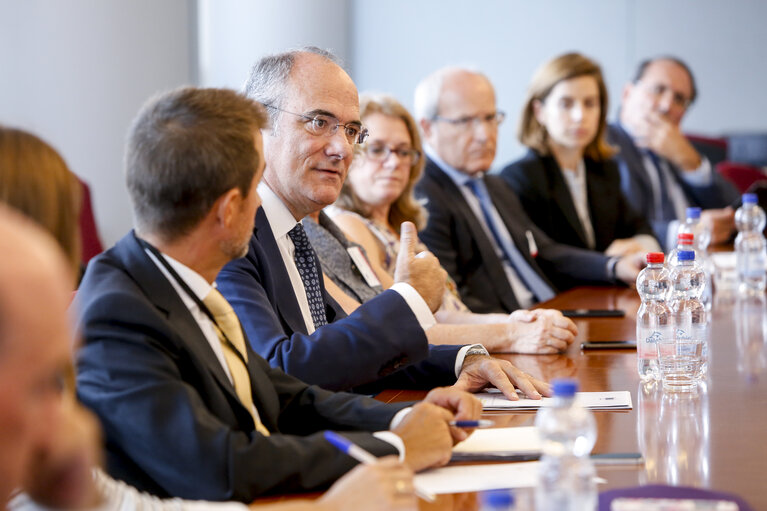 Foto 3: Visit of a delegation of the Spanish Parliament to the EP