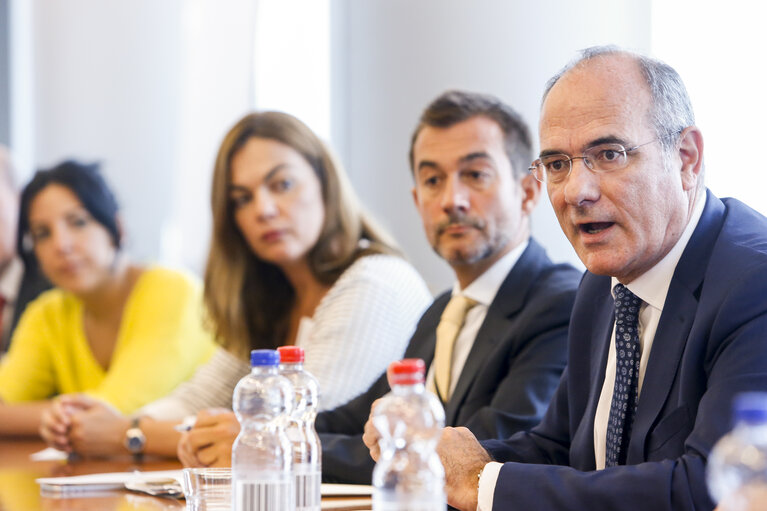 Foto 11: Visit of a delegation of the Spanish Parliament to the EP