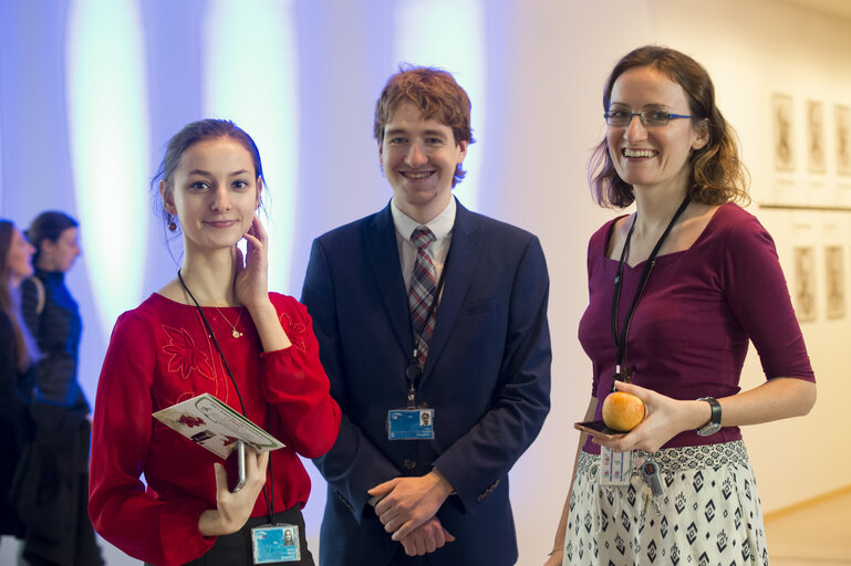 Photo 13 : APA's of Pavel POC in the EP in Brussels