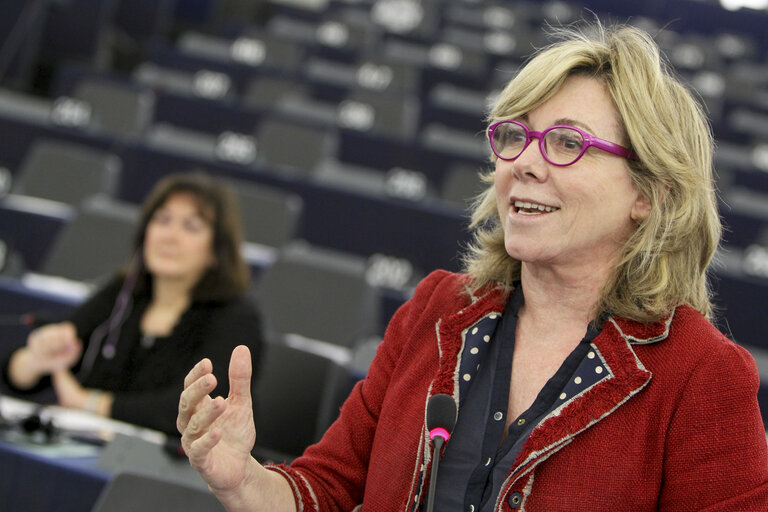 Fotografija 5: Plenary session in Strasbourg - Week 3 2015 - Programme of activities of the Latvian Presidency  Council and Commission statements