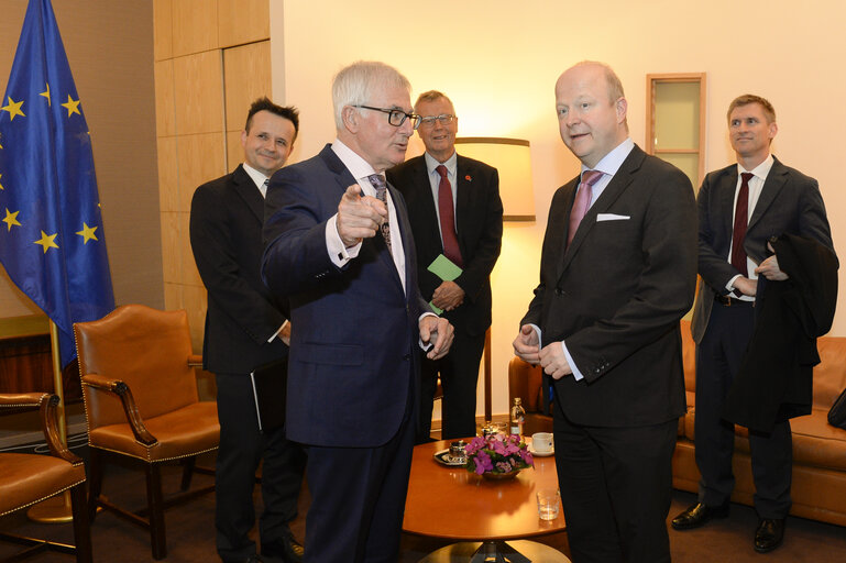 Fotografia 5: MEP Michael THEURER meets with the Trade Minister of New Zealand