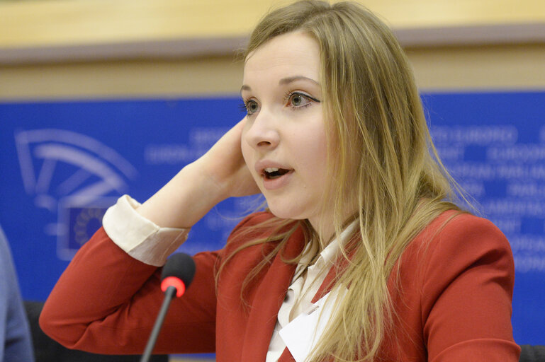 Снимка 3: EYE hearing in LIBE Committee Meeting