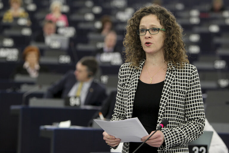 Fotografija 1: Plenary session in Strasbourg - Week 3 2015 - Programme of activities of the Latvian Presidency  Council and Commission statements