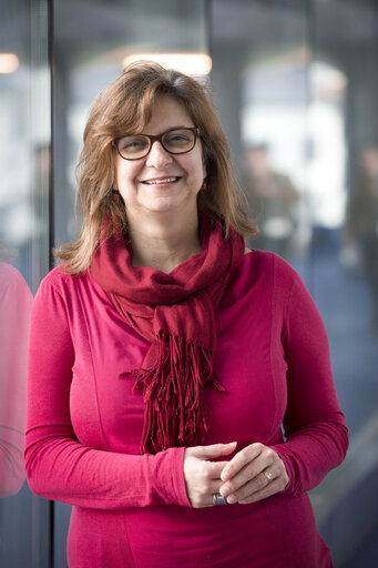 Foto 14: MEP Paloma LOPEZ BERMEJO at the European Parliament in Brussels