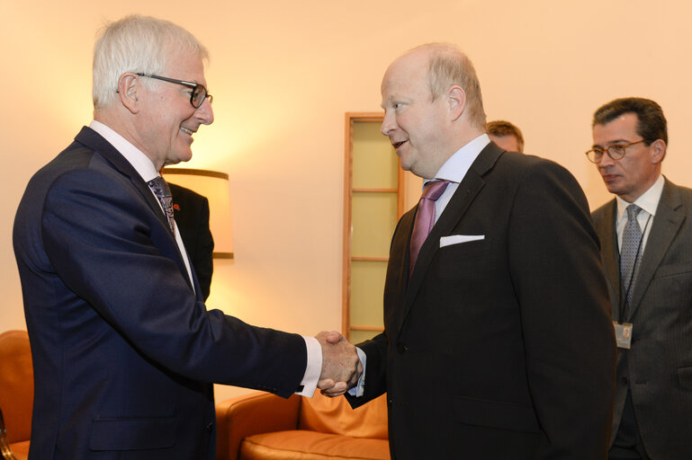 Fotografia 6: MEP Michael THEURER meets with the Trade Minister of New Zealand