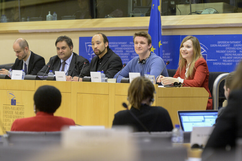 Fotografija 12: EYE hearing in LIBE Committee Meeting