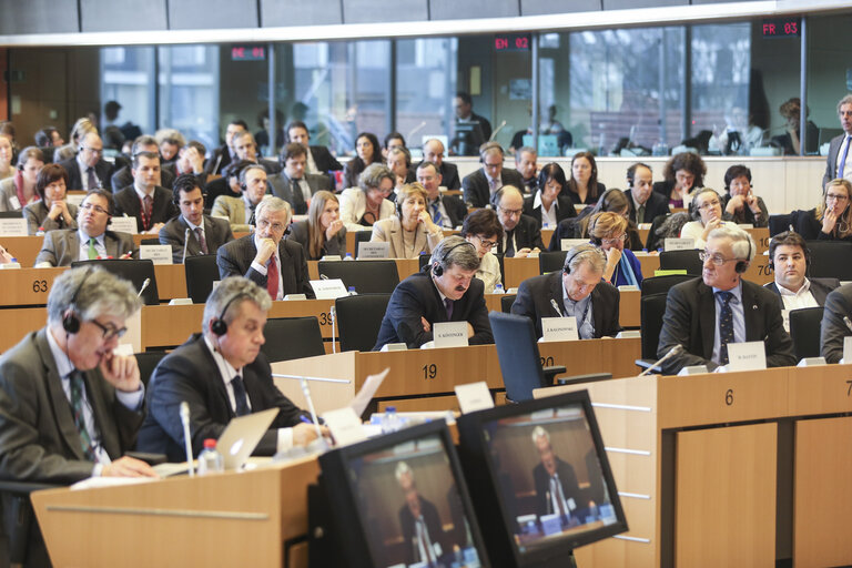 Foto 8: AGRI Committee Meeting - Latvian Minister of Agriculture presents the priorities of the EU Presidency for the first half of 2015